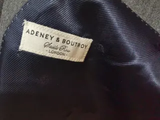 Chaqueta de traje L/XL Marrón y Azul