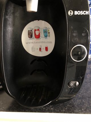 Cafetera Bosch Tassimo Negra