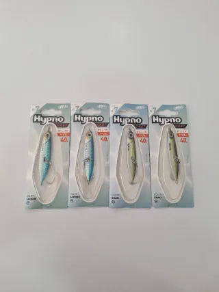 4 señuelos Hypno Cast 40gr