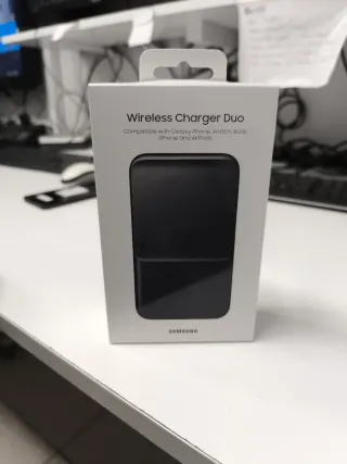 Cargador Inalámbrico Samsung Duo