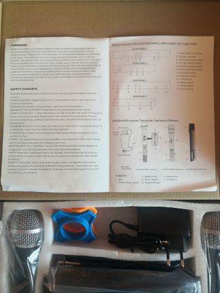 Micrófonos Profesionales Inalámbricos UHF