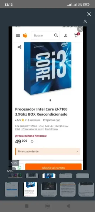 PC Gaming Tempest Blanco