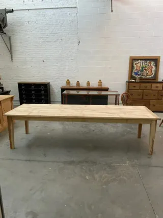 Mesa de madera maciza 2,50m