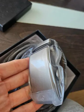 Cintura in pelle uomo chiusura automatica