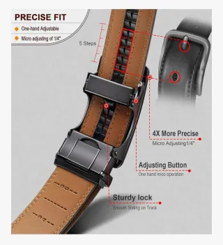 Cintura in pelle uomo chiusura automatica