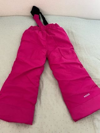 Pantalón nieve niña Wedze T5. Nuevo