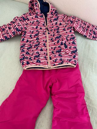 Pantalón nieve niña Wedze T5. Nuevo