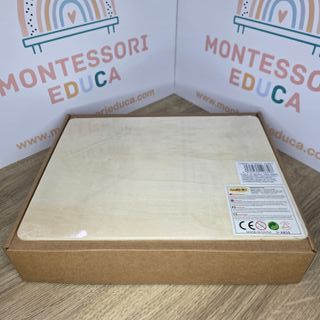 Puzzle madera números y formas