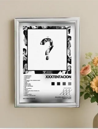 Poster XXXTENTACION Bad Vibes Forever