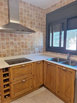 Cocina italiana madera y metal