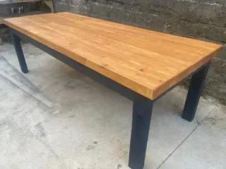 Mesa comedor madera maciza 3m