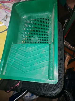 Nido para conejos gris y verde