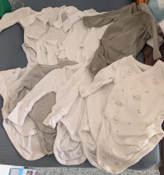 Pack 11 Bodis Bebé Recién Nacido Talla 0