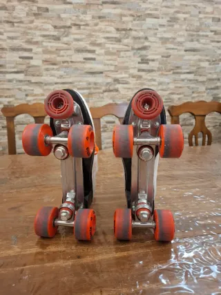 Patines de 4 ruedas blancos