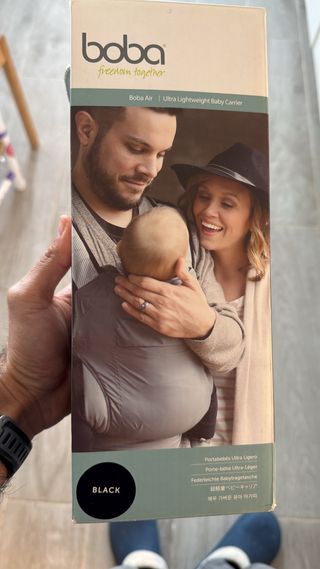 Mochila Portabebés Boba Air Negra