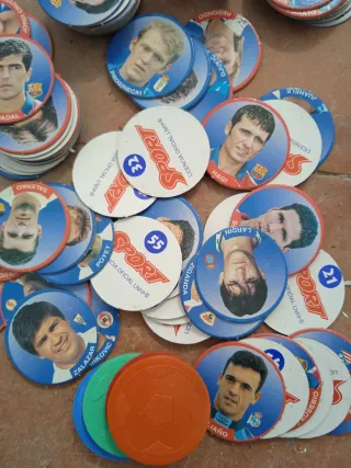 Colección cromos fútbol estrellas