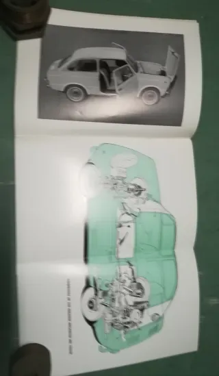 Libro Instrucciones Seat 850 Uso y Entretenimiento