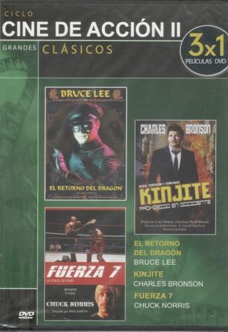 3x1 3 PELICULAS DE CHARLES BRONSON 1 DVD SLIM