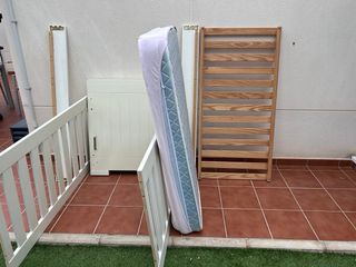 Cuna/Cama Bebé Ikea con Colchón