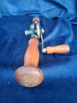 Taladro Berbiquí Antiguo Manual