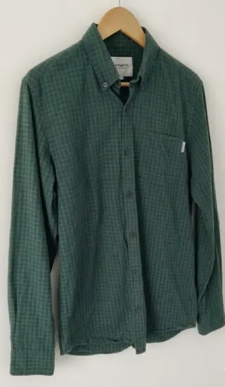 Camicia Carhartt quadri verde Uomo Taglia M