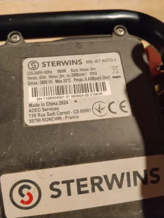 Bomba de agua STERWINS 900W JET AUTO-3