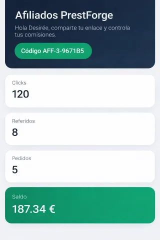 Módulo Afiliados PrestaShop 9