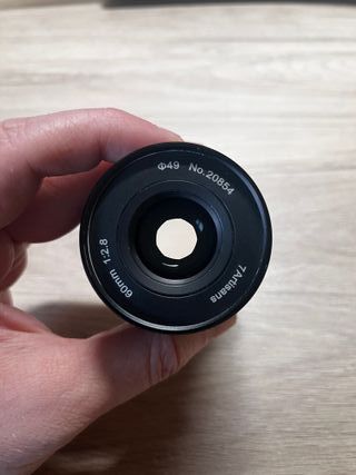 Objetivo 7Artisans 60mm f/2.8 Macro II montura X