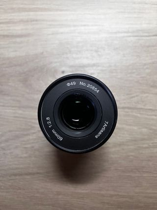 Objetivo 7Artisans 60mm f/2.8 Macro II montura X