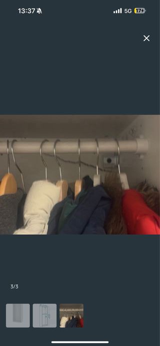 Estructura armario PAX Ikea blanca