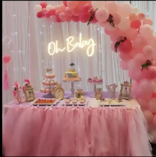 Lampada Neon LED "Oh Baby"