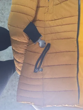 Chaquetón de invierno Dorado Talla M