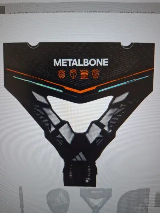 Pala Adidas Metalbone 2026 Ale Galán.