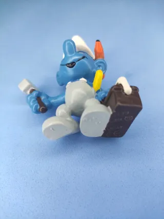 20171 Pitufo Smurf Il Muratore con martello