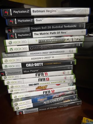 Lotto giochi console ps2 e xbox360