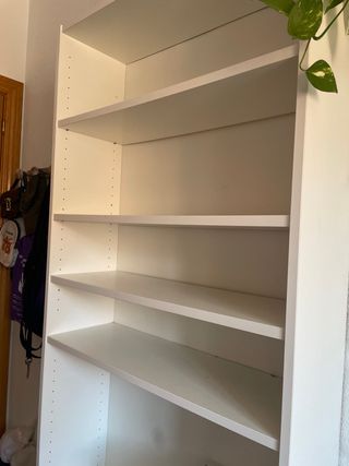 Librería Billy 80x28x202 cm Blanca