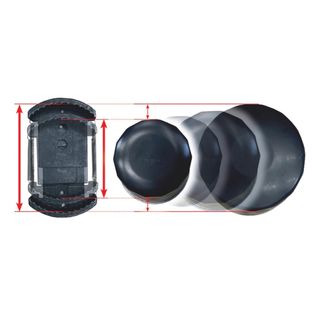 Wurth Chiave Universale Filtro Olio 1/2 60-80 mm