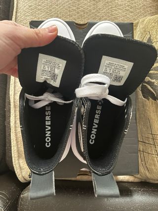 Converse Chuck Taylor all star - pelle con piattaforma