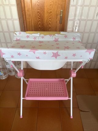 Bañera cambiador bebé