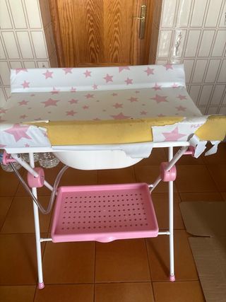 Bañera cambiador bebé