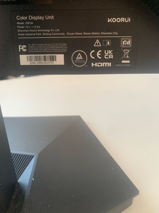 Monitor Koorui 200Hz Negro