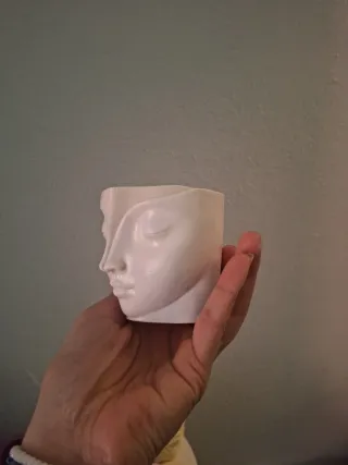 Vaso decorativo viso