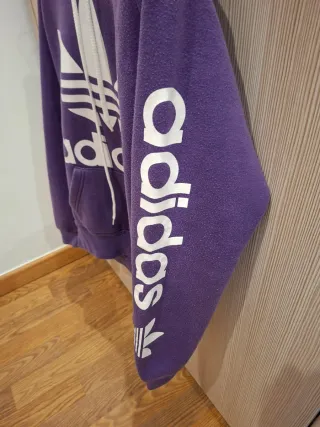 Sudadera Adidas Morada Mujer