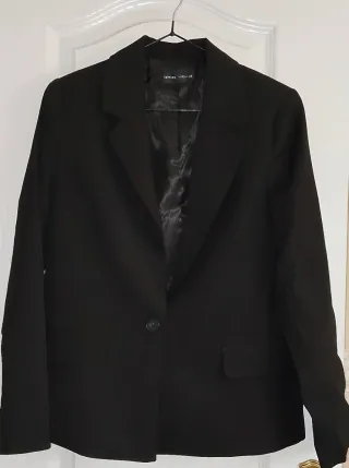 Blazer Negro Lefties Talla XS / 34