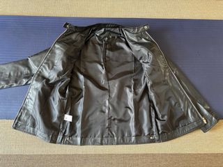 Cazadora Polipiel Negra unisex