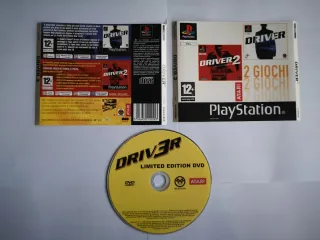 Driver Driver 2 driver 3 Copertine e Disco PS1