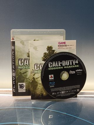 videojuego Call of Duty 4: Modern Warfare Play Station 3 PS3 - Completo en caja original