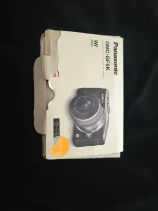 Panasonic DMC-GF6K Cámara Digital Negra