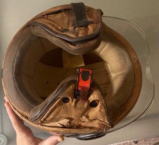 Casco Jet Retro Negro