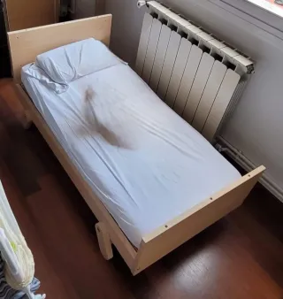 Cuna colecho y camita bebé